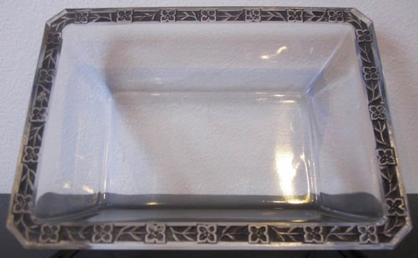 Rene Lalique Soap Dish Fleurettes