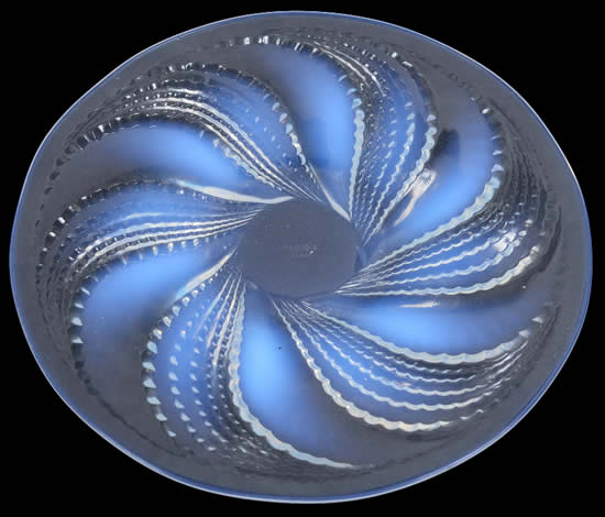 Rene Lalique Plate Fleurons