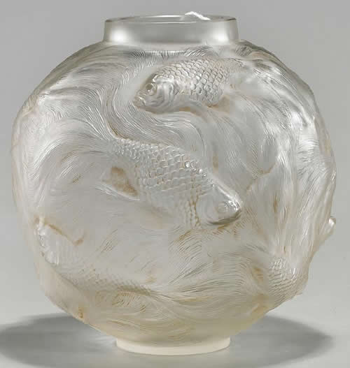 Rene Lalique Vase Formose