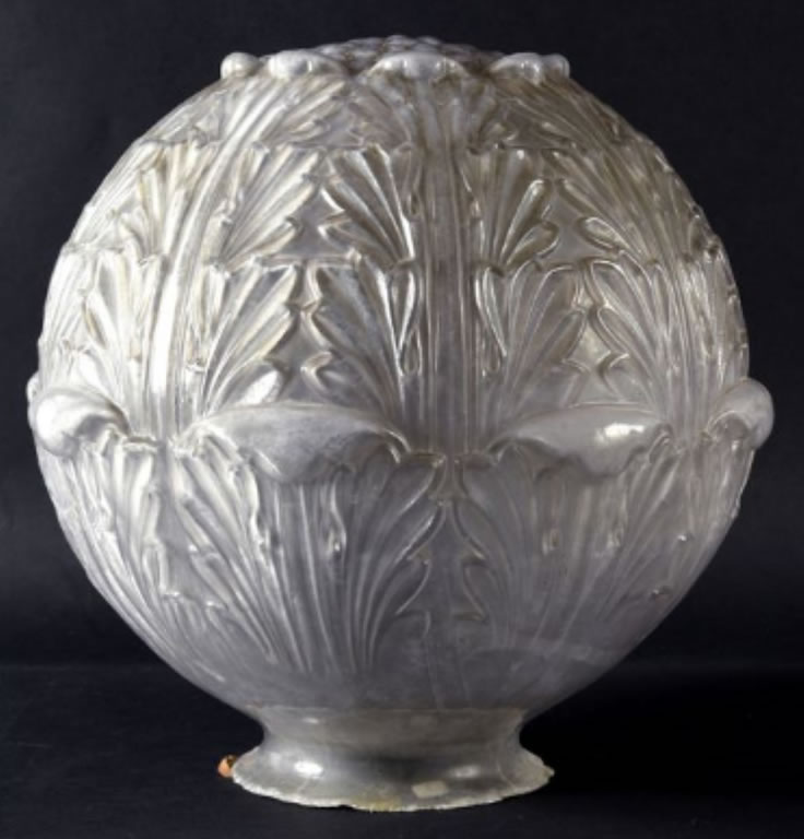 Rene Lalique Grandes Feuilles Chandelier