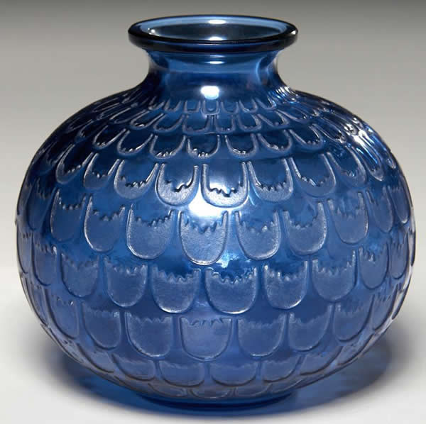 Rene Lalique Vase Grenade