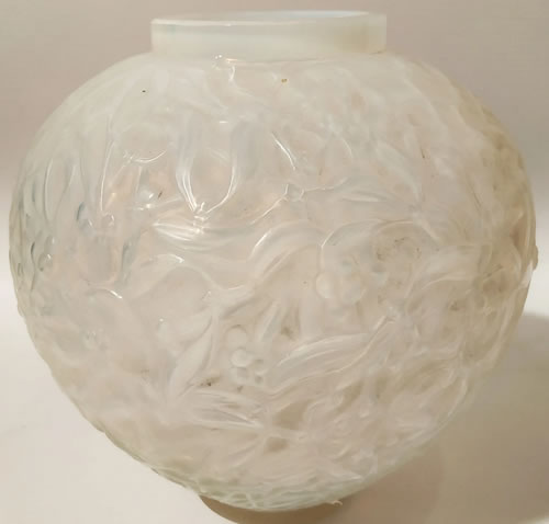Rene Lalique Vase Gui