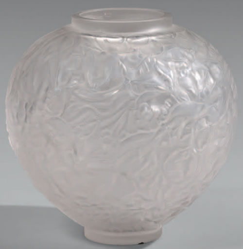 Rene Lalique Vase Gui