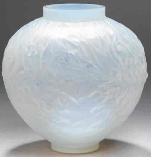 Rene Lalique Vase Gui