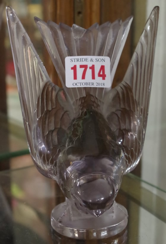 Rene Lalique Mascotte Hirondelle