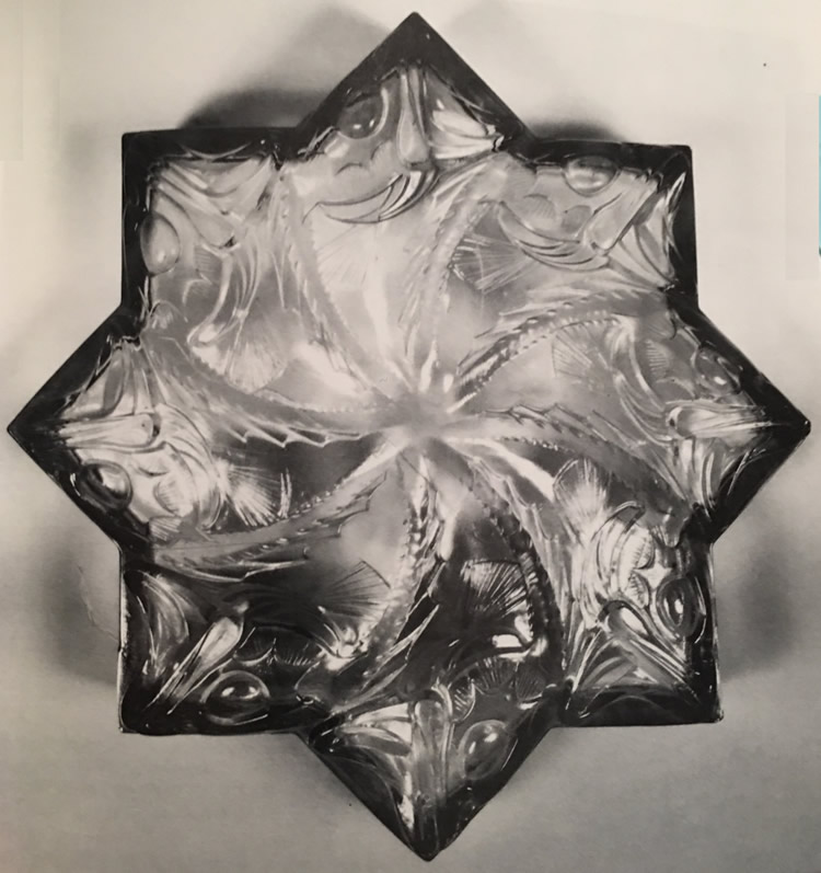 Rene Lalique Huit Poissons Chandelier