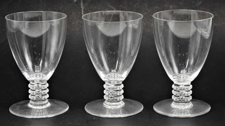 Rene Lalique Wine Glass Kobe