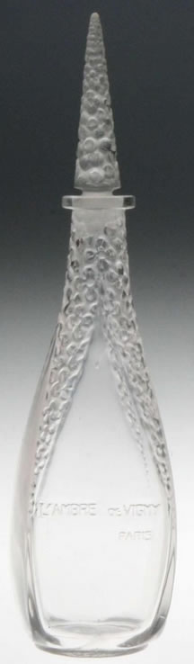 Rene Lalique Flacon L'Ambre de Vigny