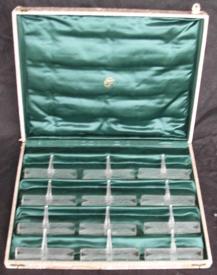 Rene Lalique Knife Rest Libellule