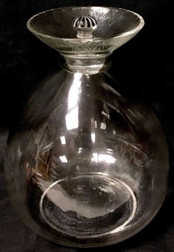 Rene Lalique Decanter Lotus
