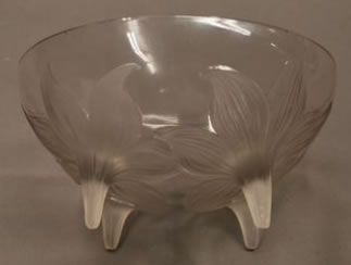 Rene Lalique Bowl Lys