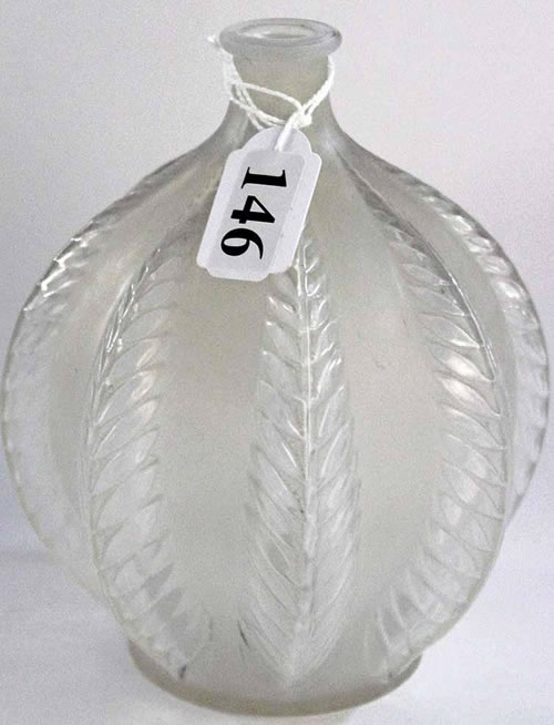 Rene Lalique Vase Malines