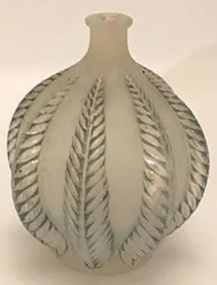 Rene Lalique Vase Malines