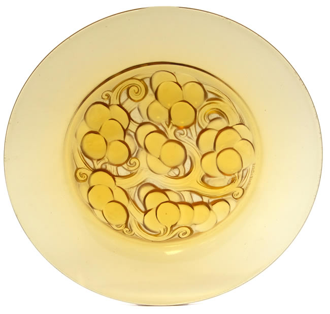 Rene Lalique Plate Marienthal