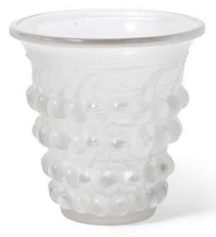 Rene Lalique Vase Montmorency