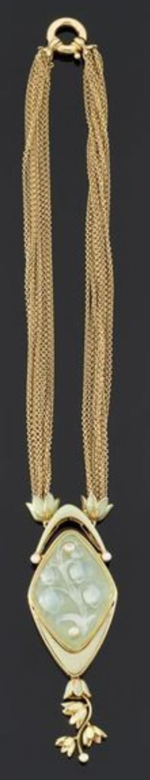 Rene Lalique Pendant Muguet