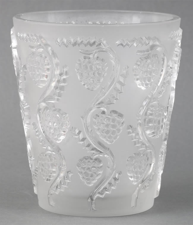 Rene Lalique Vase Muscat