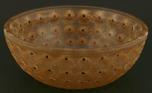 Rene Lalique Bowl Nemours