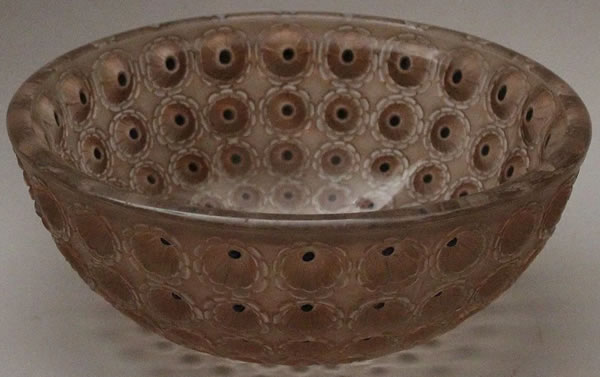 Rene Lalique Bowl Nemours