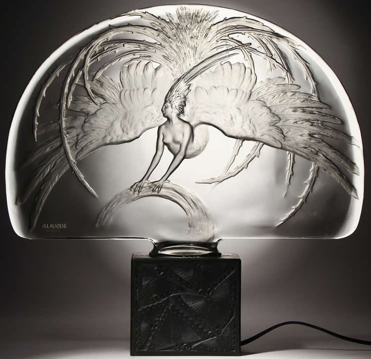 Rene Lalique Decoration Oiseau De Feu