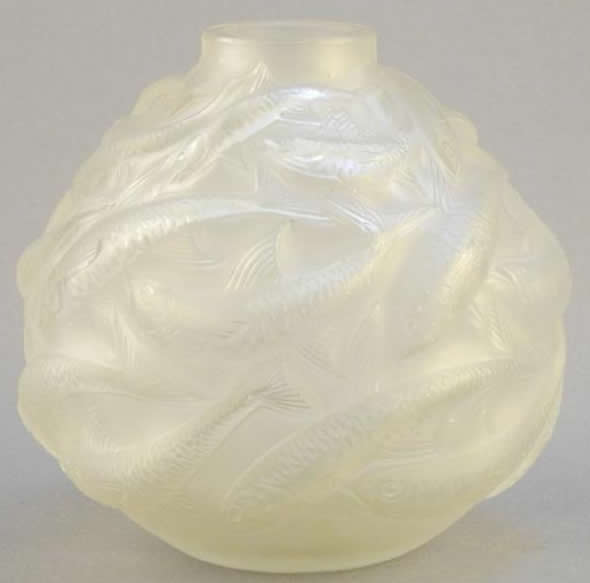 Rene Lalique Vase Oleron