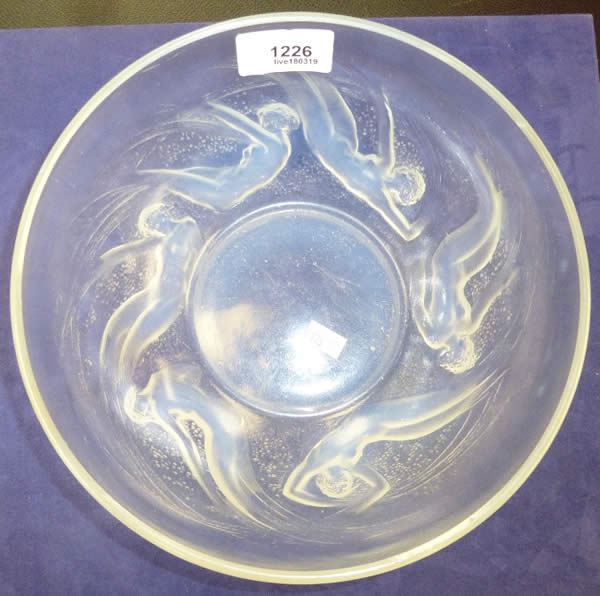 Rene Lalique Bowl Ondines