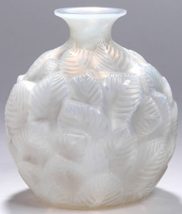 Rene Lalique Vase Ormeaux