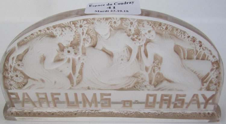Rene Lalique Counter Sign Parfums D'Orsay