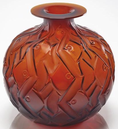 Rene Lalique Vase Penthievre
