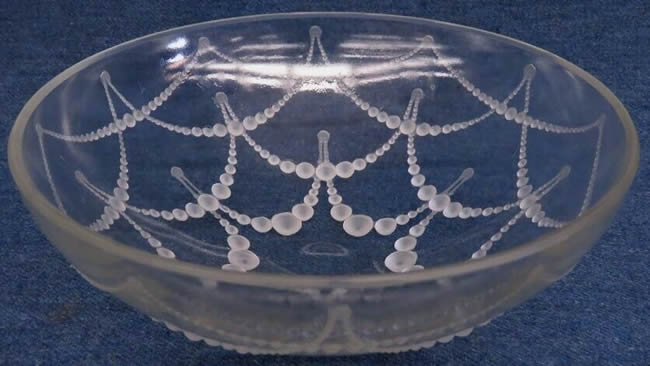 Rene Lalique Bowl Perles