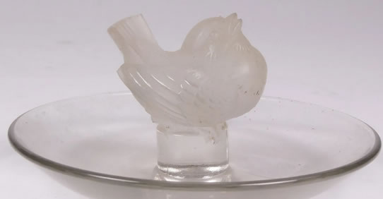 Rene Lalique Ashtray Pinson