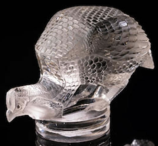 Rene Lalique Car Mascot Pintade