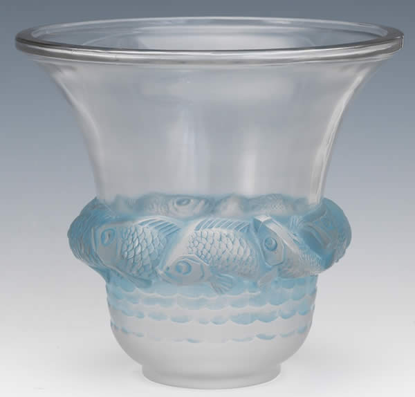 Rene Lalique Vase Piriac