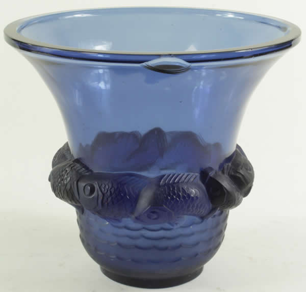 Rene Lalique Vase Piriac