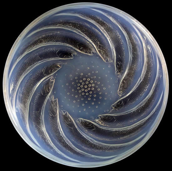 Rene Lalique Bowl Poissons