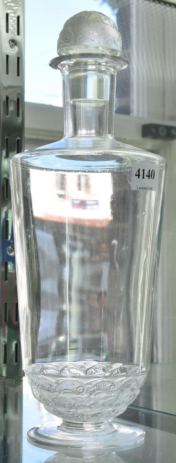 Rene Lalique Decanter Pouilly