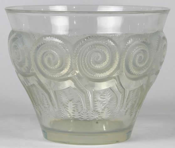 Rene Lalique Vase Rennes