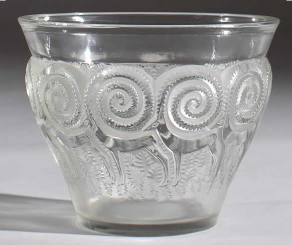 Rene Lalique Vase Rennes