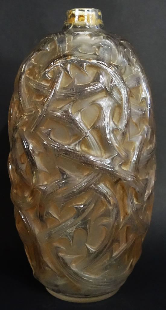 Rene Lalique Vase Ronces