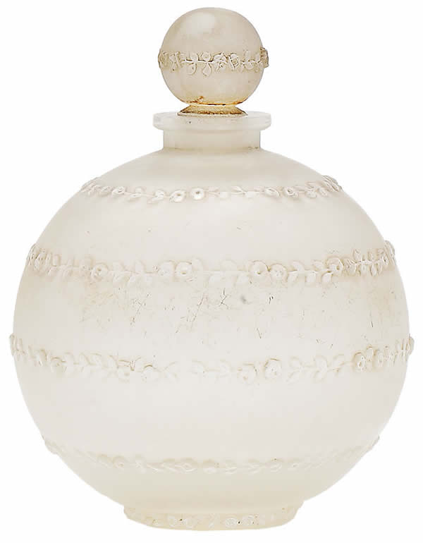Rene Lalique Scent Bottle Rose Sans Fin