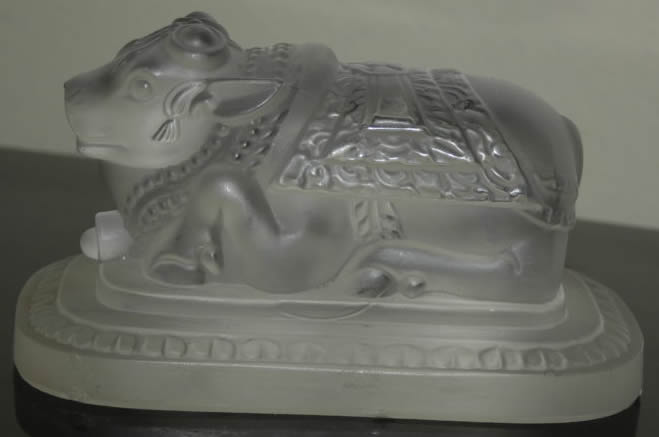 Rene Lalique Paperweight Sacred Bull