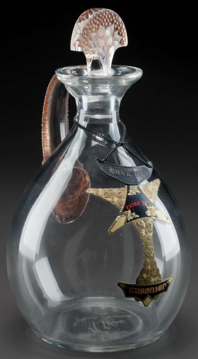 Rene Lalique Decanter Satyre