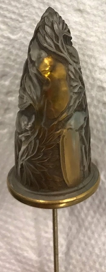 Rene Lalique Scarabees Stickpin