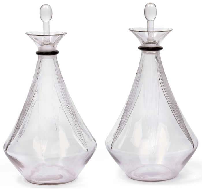 Rene Lalique Decanter Selestat
