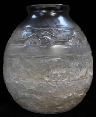 Rene Lalique Vase Soudan