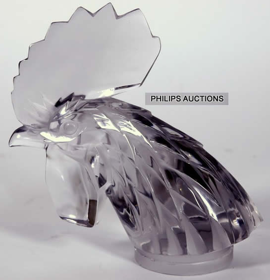 Rene Lalique Mascot Tete De Coq