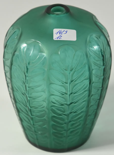 Rene Lalique Vase Tournai