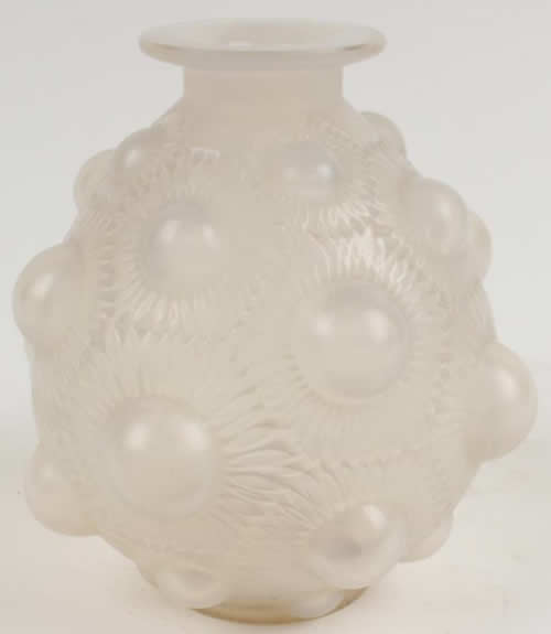Rene Lalique Vase Tournesols