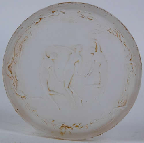 Rene Lalique Powder Box Trois Figurines