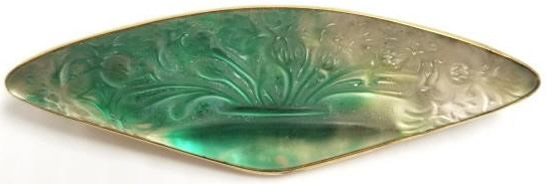 Rene Lalique Brooch Vase De Bluets